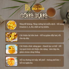 [Hũ đôi 80g] Kim Quất Uyên Ương Sấy Lạnh - Quất Vàng Sấy Khô