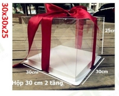 Hộp mica 30x30x25(10 bộ)