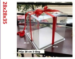 Hộp mica 28x28x35(10 bộ)