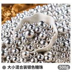 Bi bạc mix size/ 500g
