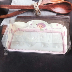 Set hộp mica khuôn Love/ 10 bộ