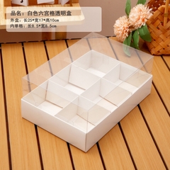 Hộp Mica 4 ngăn/ 10c