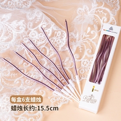 Nến xoắn/ Hồng