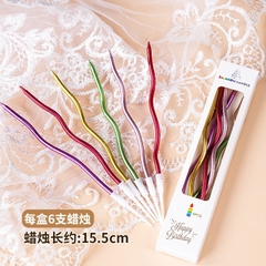 Nến xoắn/ Nhiều màu