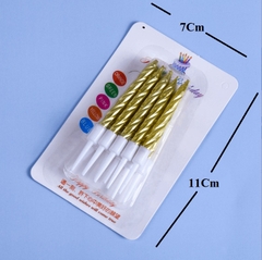 Hộp 50 Vỉ Nến Nhũ/Vàng