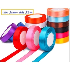 Rb Lụa 2Cm/Hồng nhạt