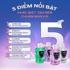 Nước súc miệng Marvis