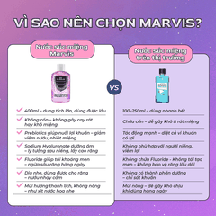 Nước súc miệng Marvis
