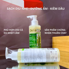 Sữa Rửa Mặt DELIA Chiết Xuất Lô Hội & Thảo Dược - Sạch Sâu, Dịu Nhẹ Cho Da Dầu Mụn, Nhạy Cảm, Khô