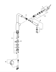 Vòi rửa bát Grohe Essence 30270000