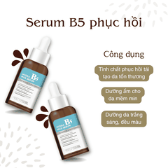 Serum B5 Pretty Skin Hydra Max Serum dưỡng ẩm dưỡng trắng da phục hồi da mịn màng 50ml Hàn Quốc chính hãng