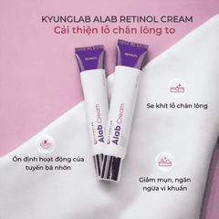 Kem retinol KyungLab alab retinol cream phục hồi da chống lão hoá tái sinh làn da trở lại 30ml Hàn Quốc