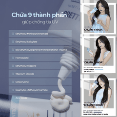 Kem chống nắng nâng tone Prettyskin Multi Hydra B5 Treatment Sun Cream dành cho da dầu mụn SPF50+ 50ml