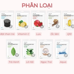 Mặt nạ Hàn Quốc Lebelage Solution Mask Pack 2.5g cấp ẩm trắng da chống lão hoá giảm mụn (HSD: 01/10/2025)
