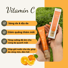 Kem mắt Lebelage Vitamin C Pure Eye Cream giảm thâm giảm vết nhăn vùng mắt bọng mắt hiệu quả 40ml Hàn Quốc