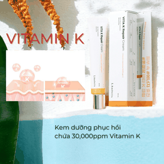 Kem dưỡng Labonita Vita K Repair Cream phục hồi dưỡng trắng sáng và trẻ hoá da treatment 30ml