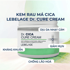 Kem dưỡng Lebelage Cream dưỡng trắng sáng da cấp ẩm phục hồi hiệu quả 70ml Hàn Quốc