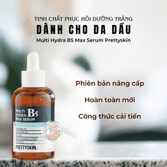 Serum B5 Pretty Skin Hydra Max Serum dưỡng ẩm dưỡng trắng da phục hồi da mịn màng 50ml Hàn Quốc chính hãng