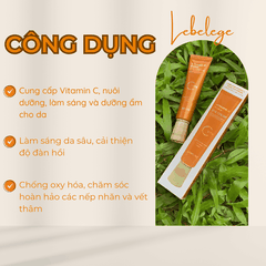 Kem mắt Lebelage Vitamin C Pure Eye Cream giảm thâm giảm vết nhăn vùng mắt bọng mắt hiệu quả 40ml Hàn Quốc