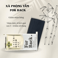 Xà phòng ngừa mụn lưng Pelican For Back Medicated Soap Bar giảm mụn lưng tắm trắng da chuẩn Nhật Bản 135g