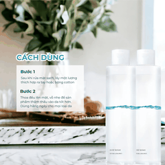 Nước hoa hồng Meishoku Repair & Balance Lotion cấp ẩm cân bằng da cho da nhạy cảm Nhật Bản 195ml