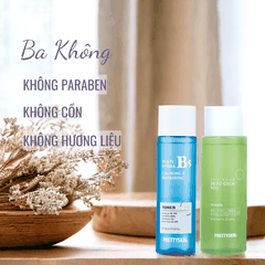 Toner rau má PrettySkin Jeju Centella nước hoa hồng Pretty Skin B5 Multi Hydra kiềm dầu giảm mụn cân bằng phục hồi