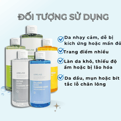 Nước tẩy trang Lebelage Derma Cleansing Water tẩy trang sạch sâu dịu nhẹ và dưỡng ẩm trắng da 300ml Hàn Quốc