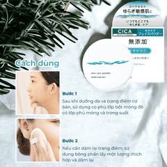 Phấn phủ Meishoku Repair and Balance Skin Care Powder siêu mịn chống nắng che phủ nâng tông SPF32 PA+++ 6g