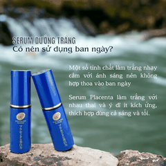 Serum Meishoku Placewhiter Serum Retinol và nhau thai giúp dưỡng trắng chống lão hoá và cấp ẩm 30ml Nhật Bản