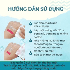 Nước tẩy trang Lebelage Derma Cleansing Water tẩy trang sạch sâu dịu nhẹ và dưỡng ẩm trắng da 300ml Hàn Quốc
