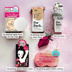 Xà phòng ngăn ngừa mụn Meishoku Bigansui Soap giảm mụn cho da dầu mụn với BHA Nhật Bản chính hãng 80g