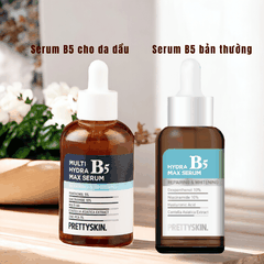 Serum B5 Pretty Skin Hydra Max Serum dưỡng ẩm dưỡng trắng da phục hồi da mịn màng 50ml Hàn Quốc chính hãng