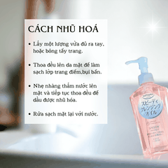 Nước tẩy trang Dầu tẩy trang Kose Softymo Cleansing sạch sâu dịu nhẹ an toàn cho mọi loại da Nhật Bản