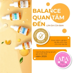 Serum Balance Vitamin C trắng da mờ thâm mụn chính hãng 30ml (HSD: 18/07/2025)