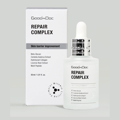 Serum rau má cấp ẩm phục hồi GoodnDoc Centella Collagen Peptide Repair Complex Tinh chất rau má giảm mụn chống lão hoá 30ml (HSD: 16/10/2025)