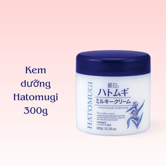 Kem dưỡng ẩm Hatomugi Cream và Gel dưỡng trắng da và cấp ẩm từ hạt ý dĩ Nhật Bản chính hãng 300G 250G 180G