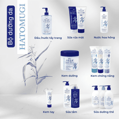 Toner Hatomugi Reihaku Lotion nước hoa hồng ý nhĩ dưỡng ẩm làm trắng da Nhật Bản 500ml