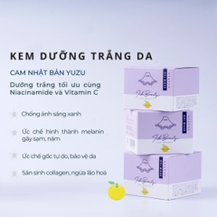 Kem trắng da mặt Ichi Beauty Gel Mask dưỡng ẩm dưỡng trắng da với Vitamin C và Niacinamide Nhật Bản 40ml (HSD: 28/07/2025)