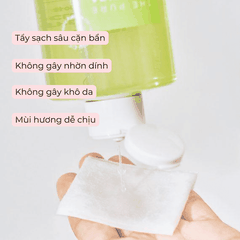 Nước tẩy trang Prettyskin tẩy trang rau má dịu nhẹ sạch sâu và B5 phục hồi da Pretty Skin Hàn Quốc 500ml