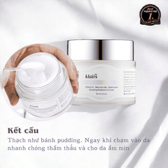 Kem dưỡng Dear Klairs Freshly Juiced Vitamin E Cream dưỡng ẩm trắng da mặt Dear Klairs Hàn Quốc 90ml (HSD: 19/07/2025)
