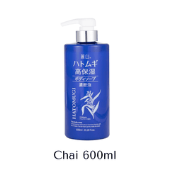 Sữa tắm trắng da Hatomugi Body Wash trắng da toàn thân thơm lâu chiết xuất ý dĩ cho nam nữ Nhật Bản