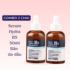Serum B5 Pretty Skin Hydra Max Serum dưỡng ẩm dưỡng trắng da phục hồi da mịn màng 50ml Hàn Quốc chính hãng