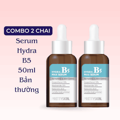 Serum B5 Pretty Skin Hydra Max Serum dưỡng ẩm dưỡng trắng da phục hồi da mịn màng 50ml Hàn Quốc chính hãng