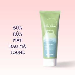 Sữa rửa mặt PrettySkin rau má Jeju Centela, Multi Hydra B5 phục hồi da cấp ẩm làm sạch sâu da dầu mụn khô treatment