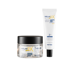 Kem dưỡng trắng mờ thâm nám Melas 2X Day & Night Cream PrettySkin giúp làn da trắng sáng giảm thâm nám 50ml