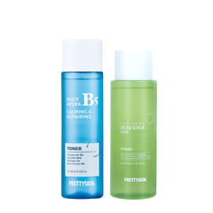 Toner rau má PrettySkin Jeju Centella nước hoa hồng Pretty Skin B5 Multi Hydra kiềm dầu giảm mụn cân bằng phục hồi