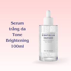 Tinh chất rau má giảm mụn, phục hồi, dưỡng trắng da Hàn Quốc Skin1004 Madagascar Centella Ampoule