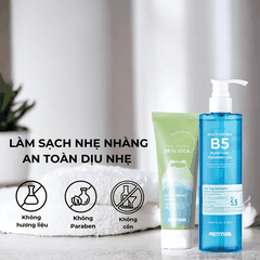 Sữa rửa mặt PrettySkin rau má Jeju Centela, Multi Hydra B5 phục hồi da cấp ẩm làm sạch sâu da dầu mụn khô treatment