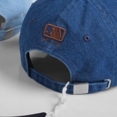 CAP MLB NY DENIM SUEDE TOUCH NAVY BROWN