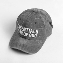 CAP ESSENTIALS WASH GREY